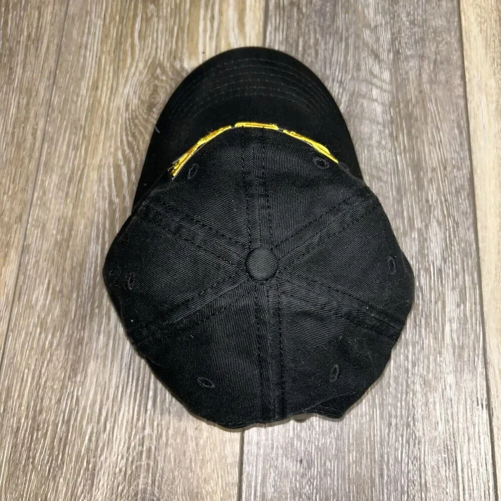 USM Southern Miss YOUTH Black Yellow Baseball Hat Cap Embroidered Cotton